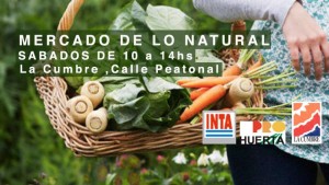Feria agroecológica: Jueves y sábados en La Cumbre